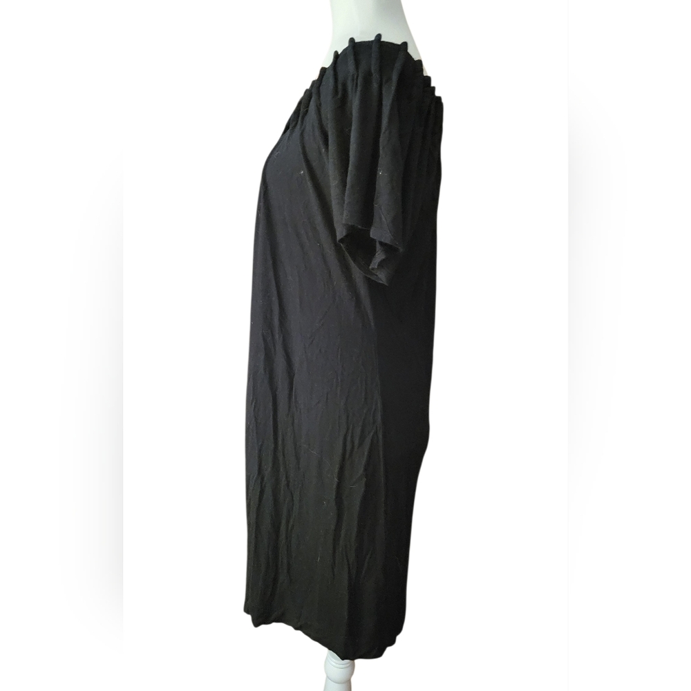 M KALAN BLACK LOOSE FIT DRESS - Picture 4 of 9
